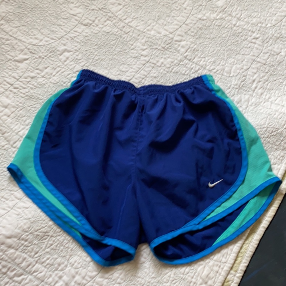SOLD Nike shorts | pretty blue and teal color!